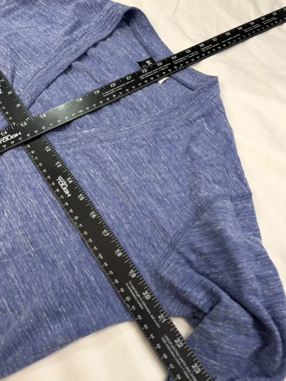 BDG Urban Outfitters Heathered Blue Cardigan M